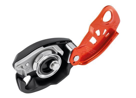 Belay device Petzl Neox light grey, D016AA00