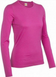 Thermal Long Sleeve T-Shirt for women Icebreaker BF 200 Chakra Zip WOMEN magenta S