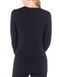 Thermal Т-shirt for women Icebreaker 200 Tech LS Crewe WOMEN black, XS