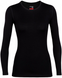 Thermal Т-shirt for women Icebreaker 200 Tech LS Crewe WOMEN black, XS