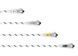 Самостраховка регульована Petzl Grillon 3 m white/yellow для позиціонування, L052AA01