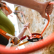 Belay device Petzl Neox light grey, D016AA00