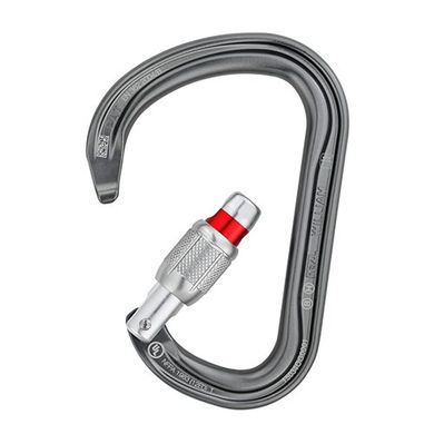 Carabiner Petzl William SCREW-LOCK black, M36A SLN