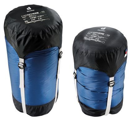 Спальник Deuter Exosphere -10&deg; Large "сталево-вогняний", 3700821 3515 1, L (лівий)