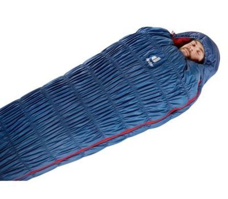 Спальник Deuter Exosphere -10&deg; Large "сталево-вогняний", 3700821 3515 1, L (лівий)