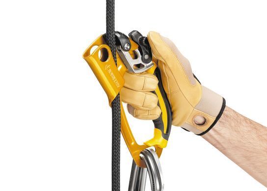 Hand clamp Petzl Ascension Sport Right black, B17ARN