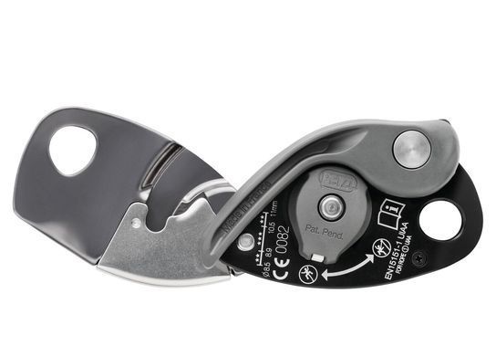 Belay device Petzl GriGri + grey, D13A G