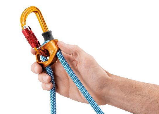 Adjustable double lanyard for multi-pitch climbing Petzl Dual Connect Adjust, L035CA00
