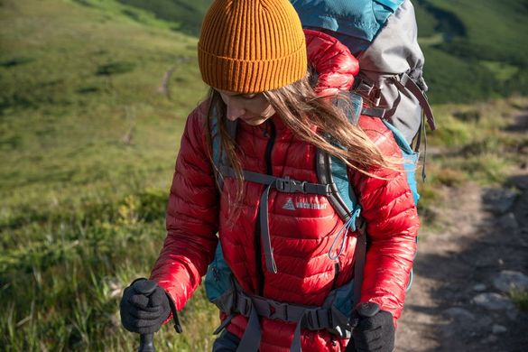 Women's down jacket ROCK FRONT Mistral UL (2022), Red, XXS