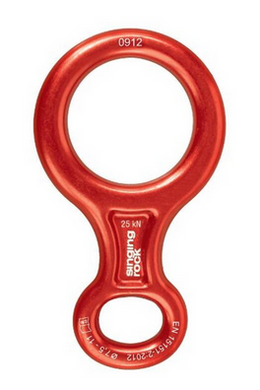 Descender device Singing Rock Figure 8 М red, K6021EE red