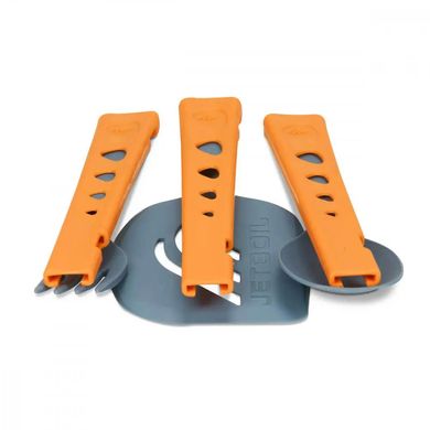 A set of cutlery Jetboil Jetset Utensil Kit Orange