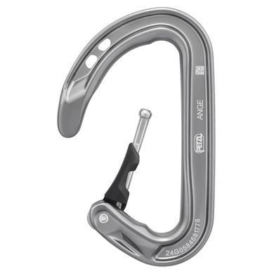Карабін Petzl Ange S gray (2026), M056AA00