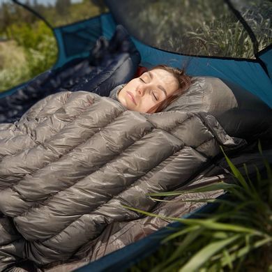 Квілт пуховий ROCK FRONT 200 Ultralight сірий