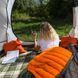 Квілт пуховий ROCK FRONT 200 Ultralight сірий
