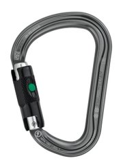 Carabiner Petzl William BALL-LOCK gray, M36A BL