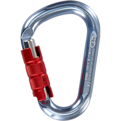 Carabiner Climbing Technology Snappy TG titanium / silver / red, 2C46100YRC