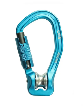 Carabiner First Ascent SWING light blue, FA 7017 03