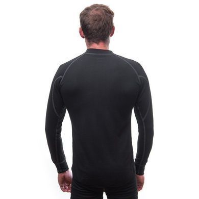 Thermal T-shirt for men Sensor Double Face LS black, Black, S