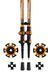 Trekking poles Tramp Expedition, TRR-001