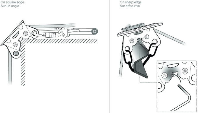 Протектор на підшипниках 2-сторонній для рухомої мотузки Petzl Roller Coaster, R005AA00