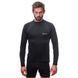 Thermal T-shirt for men Sensor Double Face LS black, Black, S