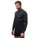 Thermal T-shirt for men Sensor Double Face LS black, Black, S