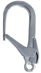 Mounting carabiner Singing Rock Giga Snap Hook Double Locking Polished, SR K3550PP
