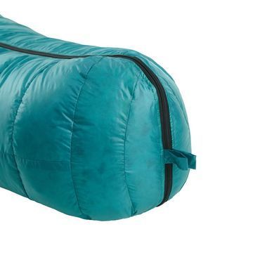 Sleeping bag ROCK FRONT 1000 3D M Medium turquoise with mustard