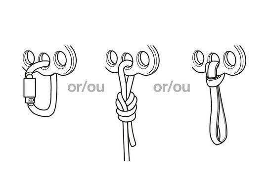 Блок-ролик подвійний на двох вісях Petzl Reeve, P005AA00