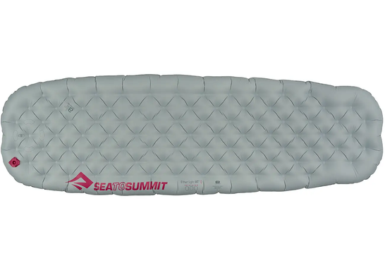 Надувний жіночій утеплений килимок 10 см Sea to Summit  Women's Ether Light XT Insulated Air Sleeping Mat Regular pewter , STS AMELXTINS_WR