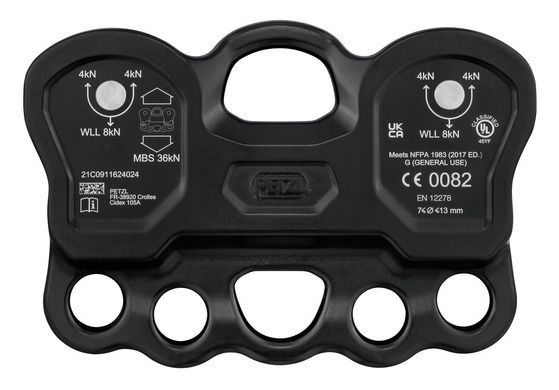 Блок-ролик подвійний на двох вісях Petzl Reeve, P005AA00