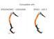 Replacement screw, washer, and nut for ice axe pick and accessories Petzl Ice Axe Screw (4 pcs.) , U041AA00