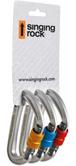 Carabiner Singing Rock Colt Screw 3 PACK, SR K0112XX30