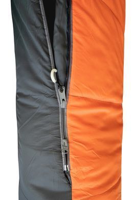 Sleeping bag Tramp Fjord Regular orange/grey right