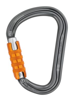 Carabiner Petzl William TRIACT-LOCK gray, M36A TL