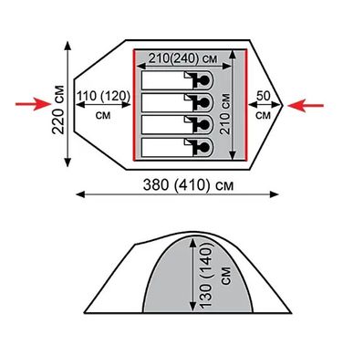 Tent Tramp Mountain 4 (V2)