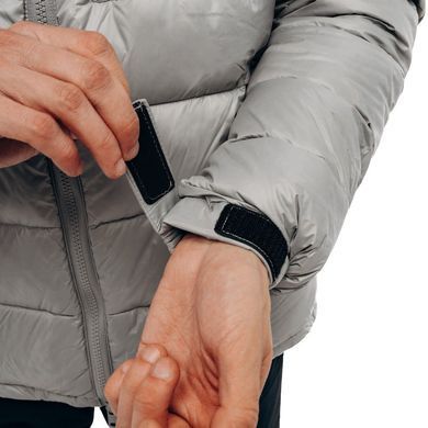 Men's down jacket ROCK FRONT Nord black, Grey, S
