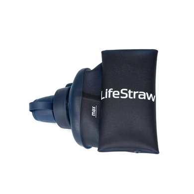 Фільтр-пляшка для води LifeStraw Peak Squeeze 1.0 L dark mountain gray, LSW LSPSF1GRWW