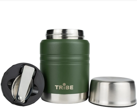 Термос харчовий Tribe Food Jar 0,45 л, olive, T-DE-0022-olive