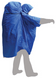 Дощовик-пончо Terra Incognita PonchoBag blue, Синій, S/M