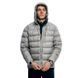 Men's down jacket ROCK FRONT Nord black, Grey, S