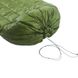 Sleeping bag ROCK FRONT 450 Wide khaki with mustard