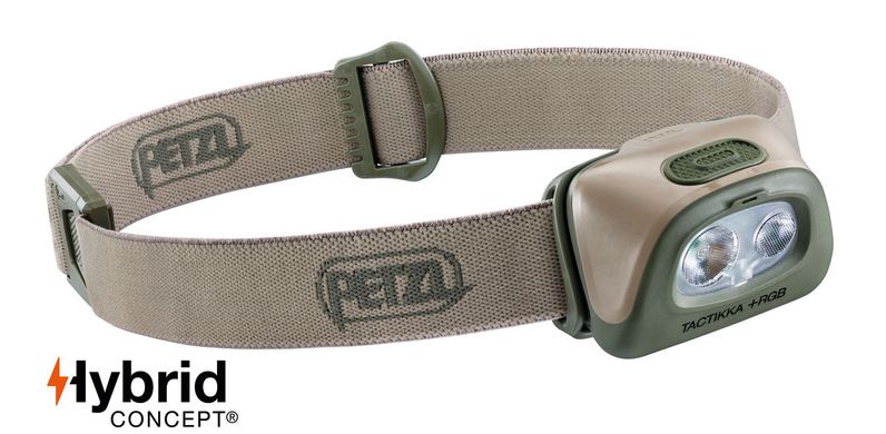 Headlamp PETZL TACTIKKA + RGB camo