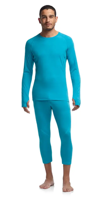 Thermal Long Sleeve T-Shirt for men Icebreaker Sprint LS Crewe MEN aegean/admiral M