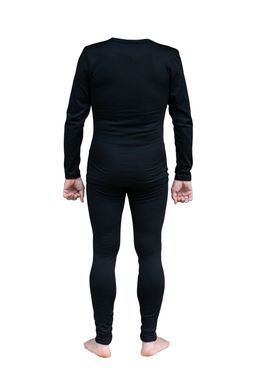 Set of men's thermal underwear Tramp Warm Soft black, Black, S/M
