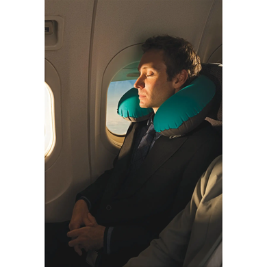 Inflatable pillow for neck Sea To Summit Aeros Ultralight Traveller Pillow grey