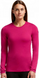 Thermal Long Sleeve T-Shirt for women Icebreaker BF 260 Tech Top LS Crewe WOMEN raspberry S