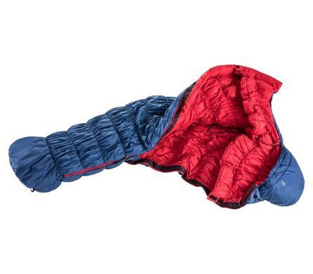 Sleeping bag Deuter Exosphere -10&deg; steel-fire, 3700721 3515 1, L (left)