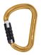 Carabiner Petzl William TRIACT-LOCK gold, M36A TLY