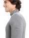 Термофутболка чоловіча Icebreaker 200 Oasis LS Half Zip MEN gritstone, S